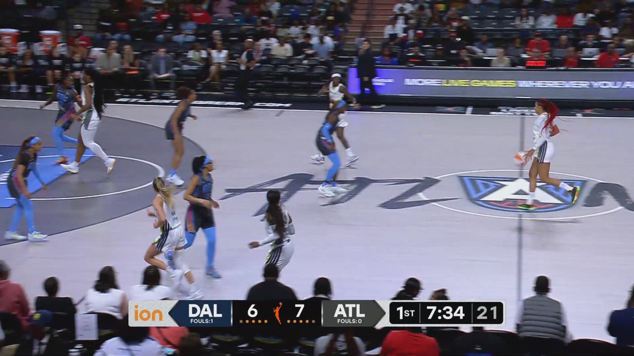 Teaira McCowan Posts 18 points & 11 rebounds vs. Atlanta Dream